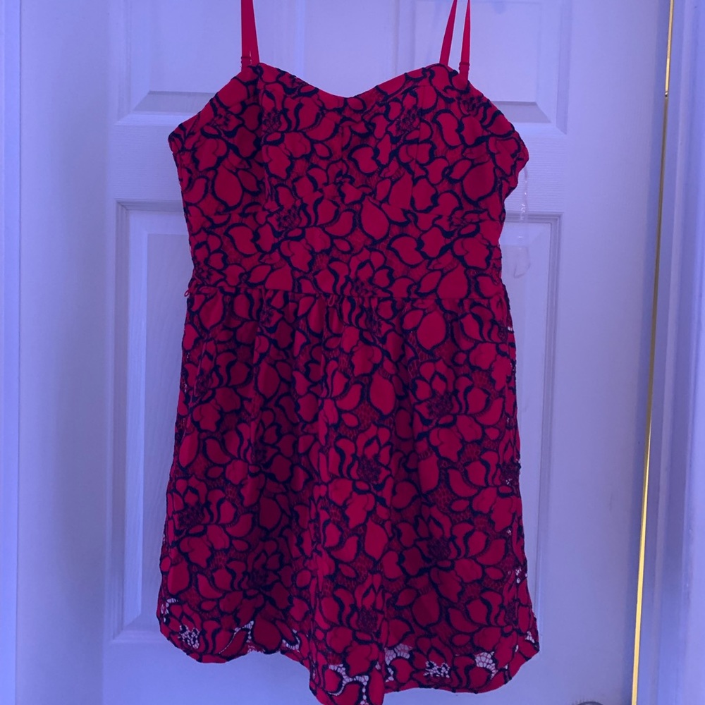Rose mini dress